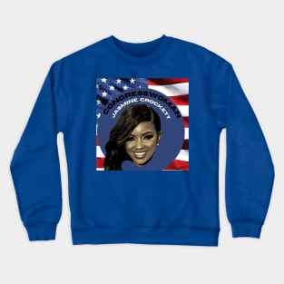 Congresswoman Jasmine Crockett Crewneck Sweatshirt